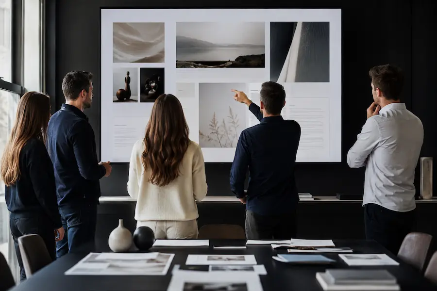 Proceso profesional de diseño web premium para negocios